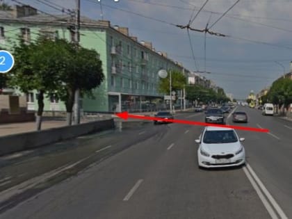 В Рязани запретят поворот с Первомайского проспекта на улицу Чкалова