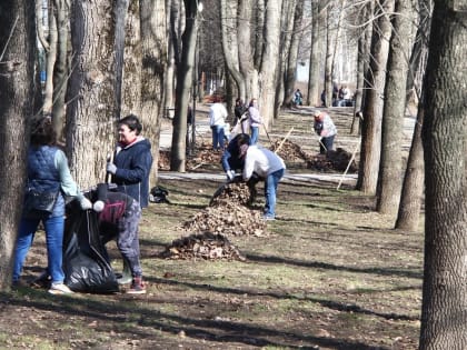 В Рязани 8 апреля прошёл очередной субботник
