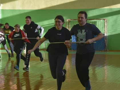 В Путятине прошли новогодние семейные состязания