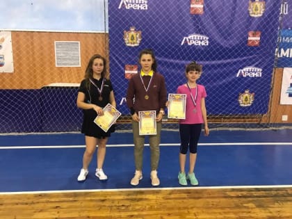 Скопинские теннисисты вошли в число победителей и призеров Открытого первенства СШ"Арена"