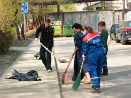 Сотрудники «Рязаньэнерго» провели весенний субботник