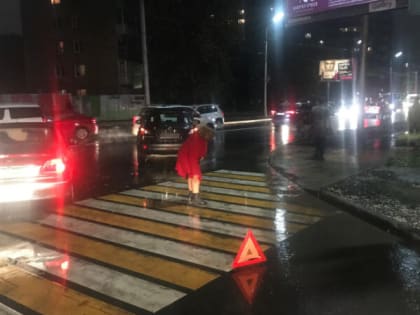 В Рязани сбили женщину на переходе
