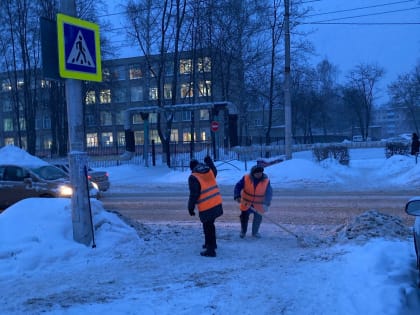 Больше 5000 кубометров снега вывезли за ночь с рязанских улиц