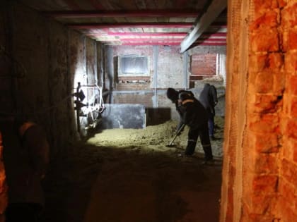 В здании школы №1 нашли скрытый долгие годы этаж