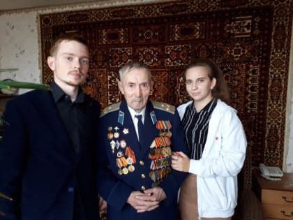 Рязанские молодогвардейцы приняли участие в Дне пожилого человека