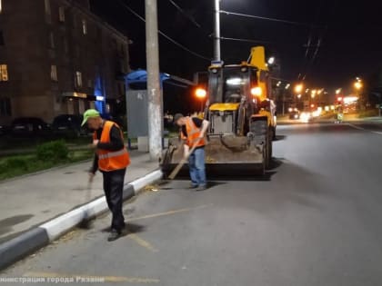 Уборка дорог города: план на ночь