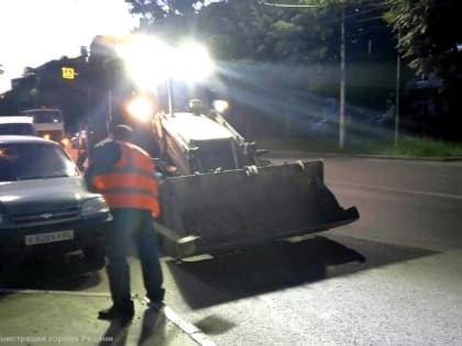 Ночью на улицах Рязани будет работать спецтехника