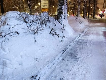 В Рязани на уборку города от снега вышла новая техника дирекции благоустройства
