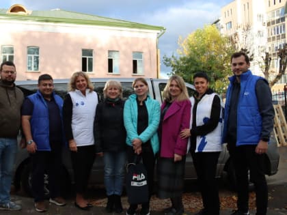 Из Рязани в Луганск отправилась двенадцатая группа волонтеров