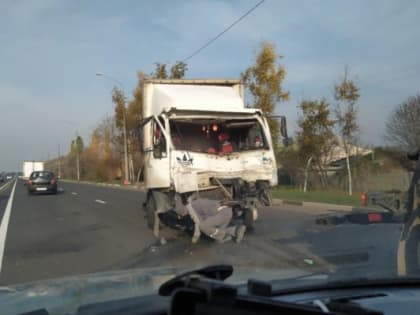 Под Рыбным столкнулись два грузовика