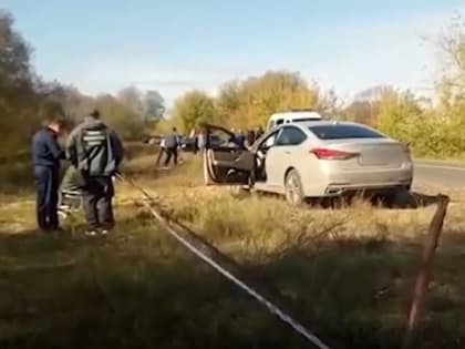 Опубликовано видео с места убийства рязанского бизнесмена