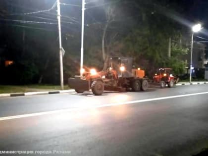 Уборка дорог продолжится ночью