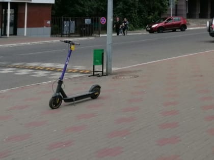 В Рязани планируют ограничить скорость электросамокатов до 20 км/ч