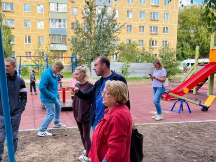 Новая детская площадка открыта во дворе дома №36 по улице Керамзавода