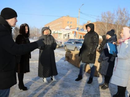 Депутаты Рязанской городской Думы выехали на место порыва теплотрассы
