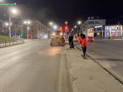 Ночью на семи рязанских улицах будет работать спецтехника