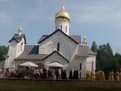 В Касимовском районе освятили новый храм