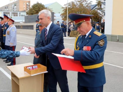 Первокурсники Академии ФСИН  приняли Присягу
