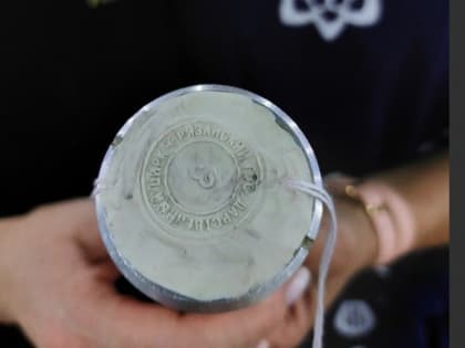 На манеже Рязанского цирка сотрудники заложили капсулу с посланием для потомков