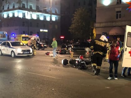 В Екатеринбурге байкеры столкнулись лоб в лоб