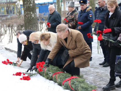В Рязани отметили 78-ю годовщину подвига Федора Полетаева