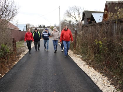 Светлана Ворнакова: «Новая дорога в Никуличах – еще один шаг на пути развития поселка»