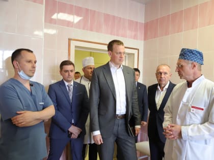 Губернатор Павел Малков осмотрел рязанскую БСМП