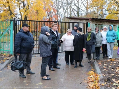 В Рязани состоялась приемка двух проектов местных инициатив