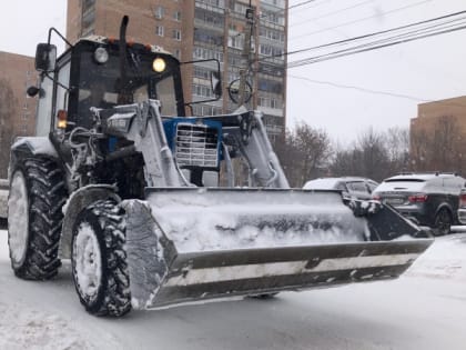 Полностью убрать Рязань от снега хотят в ближайшие 2 недели