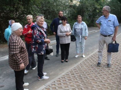 Еще один двор прошел общественную приемку после ремонта