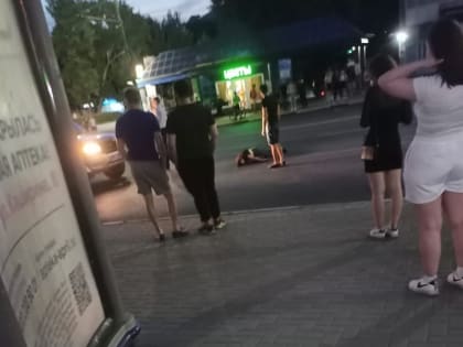 В центре Рязани сбили пьяного мужчину — соцсети