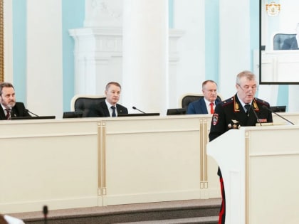 Депутаты Облдумы обсудили результаты работы рязанской полиции в 2022 году