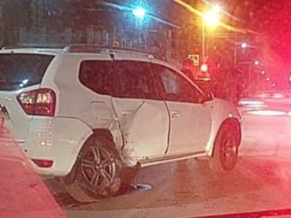 На Солотчинском шоссе произошла авария с внедорожником
