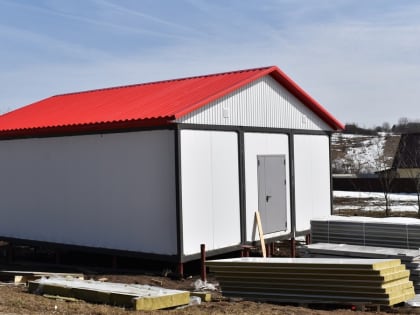 В деревне Марково строят новый ФАП