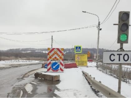 В Пронском районе движение по мосту через реку будет ограничено для большегрузов