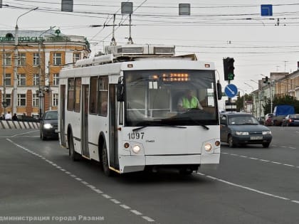 Обрыв контактной сети в Рязани