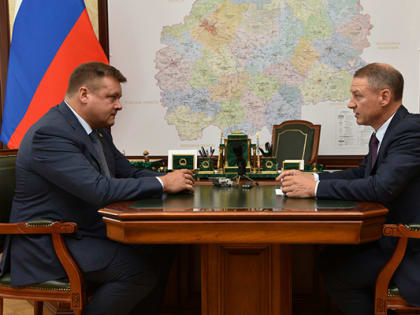 Николай Любимов и Аркадий Фомин обсудили реализацию национальных проектов