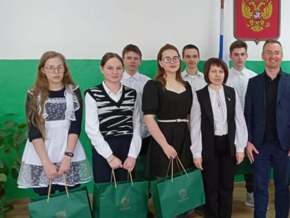 В Шелемишевской ООШ прошла встреча с директором департамента финансовой политики Минфина России Чебесковым И.А.