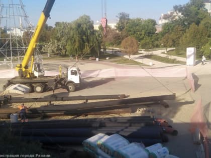 На Лыбедском бульваре ремонтируют теплотрассу