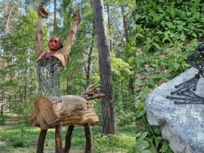 Под Рязанью появилась серия уникальных арт-объектов