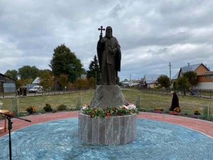 В Рязанской области открыли памятник крестителю Русской Америки