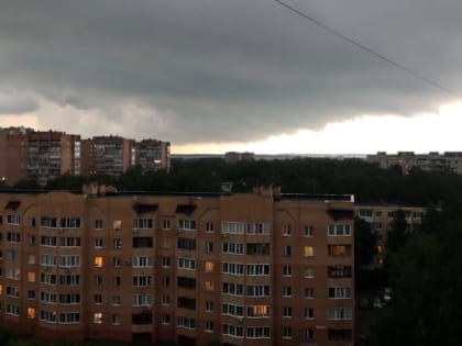 МЧС Рязанской области предупредило жителей о грозе и ливне 23 июня