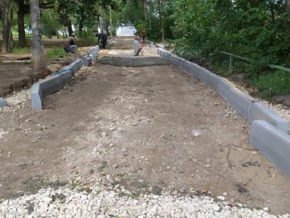 В Рязани продолжается контроль за ходом благоустройства городских территорий