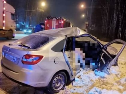 Опубликованы фотографии с места смертельной аварии на Южной окружной дороге Рязани