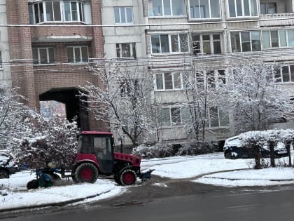 Рязанские дороги чистят от снега