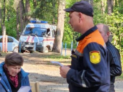 В рязанской Солотче провели рейды по соблюдению противопожарного режима