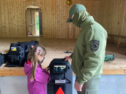 В одном из детских лагерей Рязанской области в гостях побывали спецназовцы