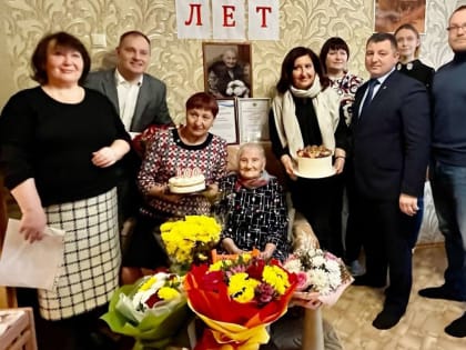 Ветеран труда из Сараевского района отметила 100-летний юбилей