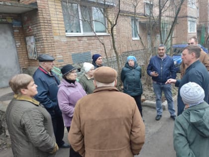 Сергей Еремин встретился с жителями округа №3