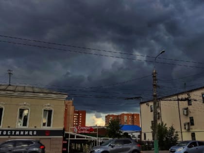 20 августа в Рязанской области ожидается дождь с грозой и до +29
